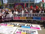 Stand Up To Racism anti-FLA march Manchester
